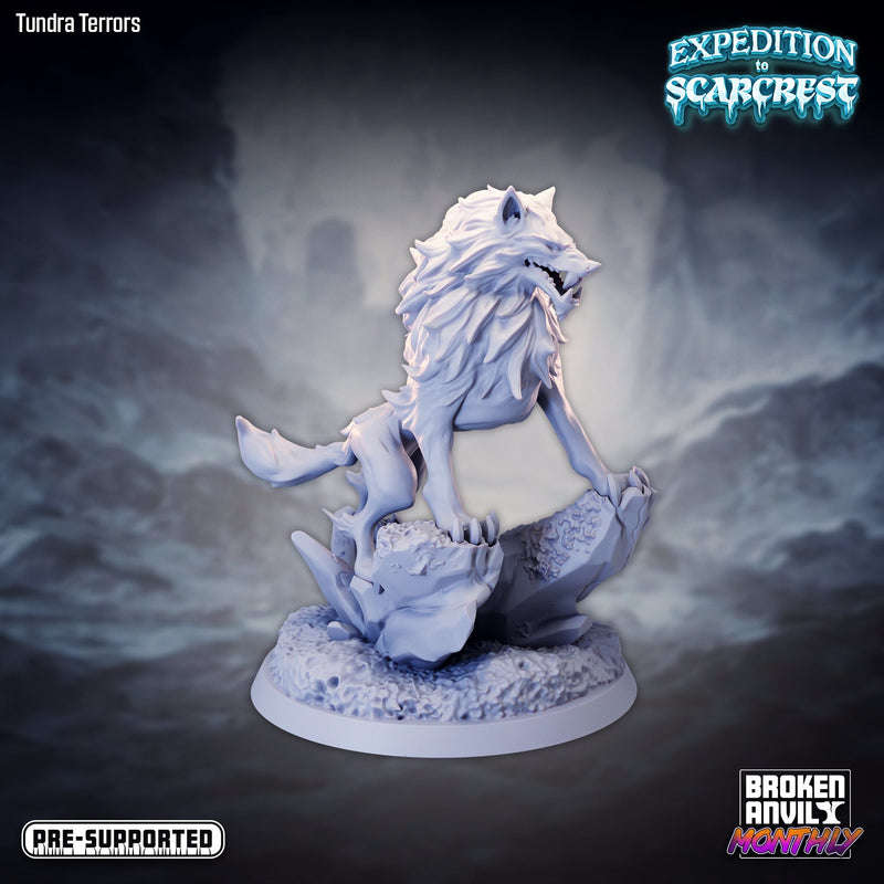 Tundra Terror D | Expedition to Scarcrest | Tabletop RPG Miniature TabletopXtra