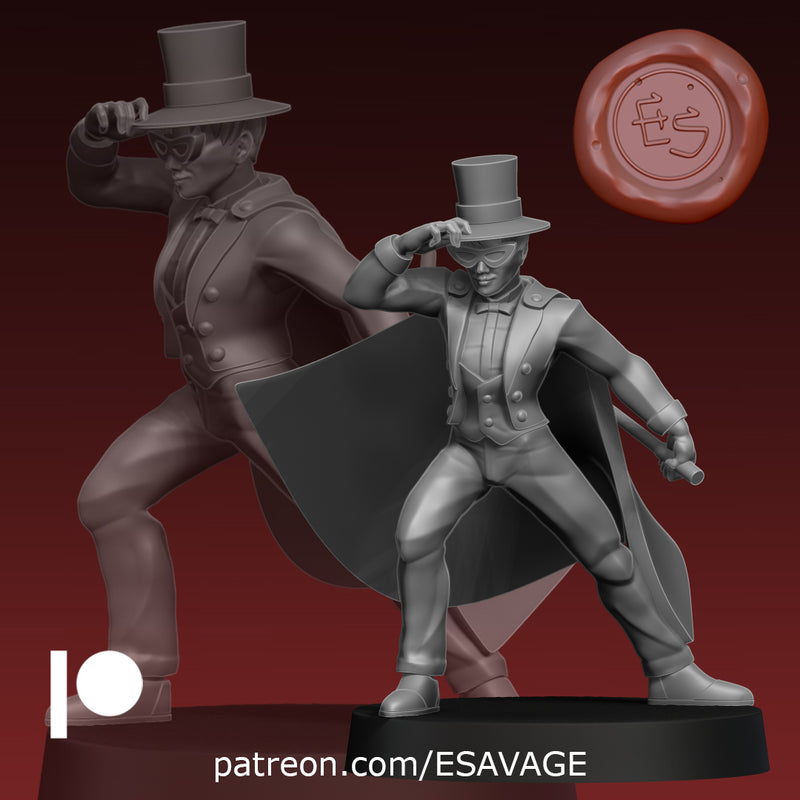 Tuxedo | Fantasy Miniature | Ethan Savage Studios