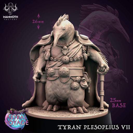 Tyran Plesoplius VII | Astral Voyage | Fantasy Tabletop Miniature | Mammoth Factory TabletopXtra