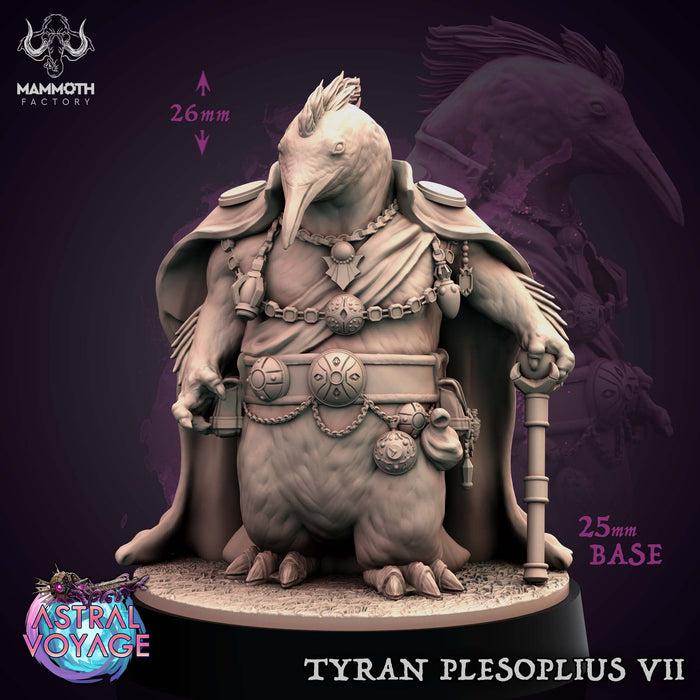 Tyran Plesoplius VII | Astral Voyage | Fantasy Tabletop Miniature | Mammoth Factory TabletopXtra