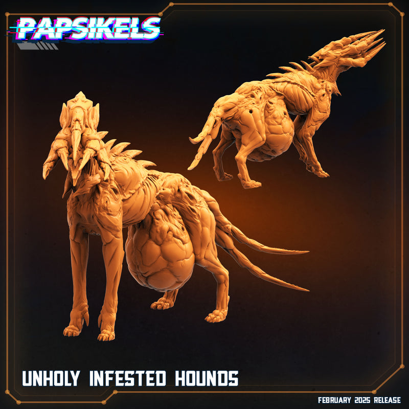 Unholy Infested Hounds Miniatures | Papsikels