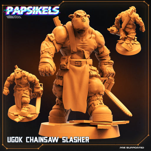 Ugok Chainsaw Slasher | Dropship Troopers III | Sci-Fi Miniature | Papsikels TabletopXtra