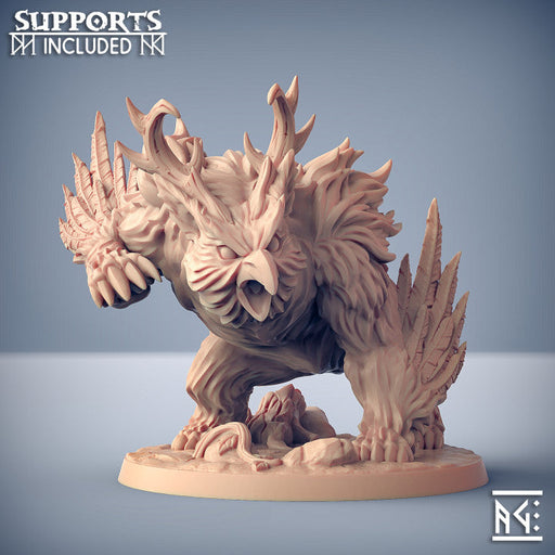 Uldar Druidical Beast Form | Deepwood Alfar | Fantasy D&D Miniature | Artisan Guild TabletopXtra