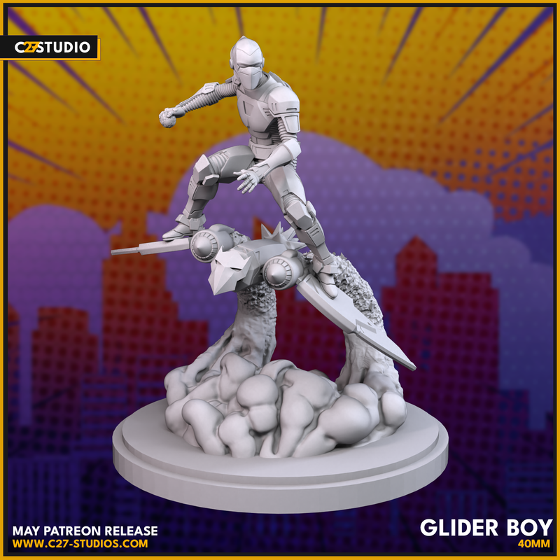 Glider Boy | Heroes | Sci-Fi Miniature | C27 Studio