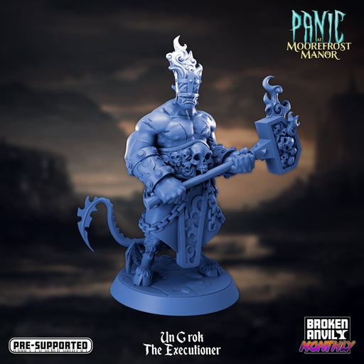 Un Groh The Executioner | Panic at Moorefrost Manor | Tabletop RPG Miniature TabletopXtra