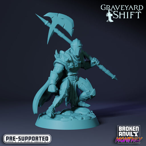 Undead Knight 2 | Graveyard Shift | Tabletop RPG Miniature TabletopXtra