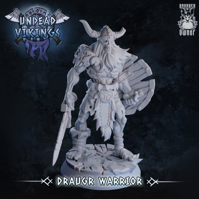 Undead Vikings Miniatures (Full Set) | Fantasy Miniature | Drunken Dwarf TabletopXtra