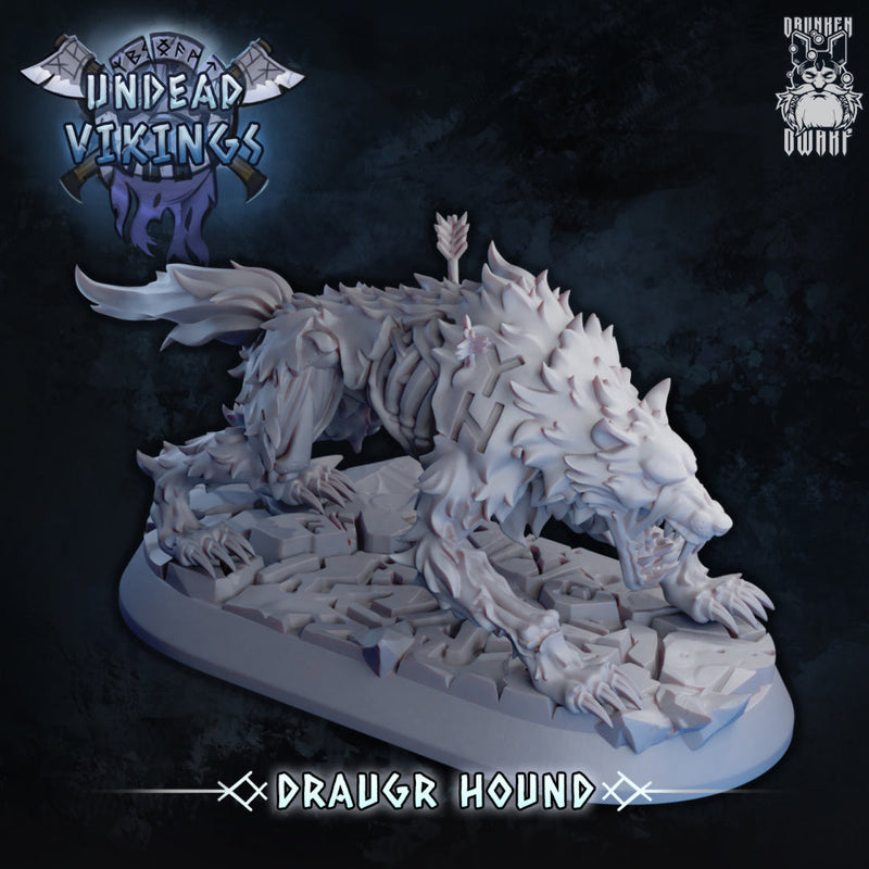Undead Vikings Miniatures (Full Set) | Fantasy Miniature | Drunken Dwarf TabletopXtra