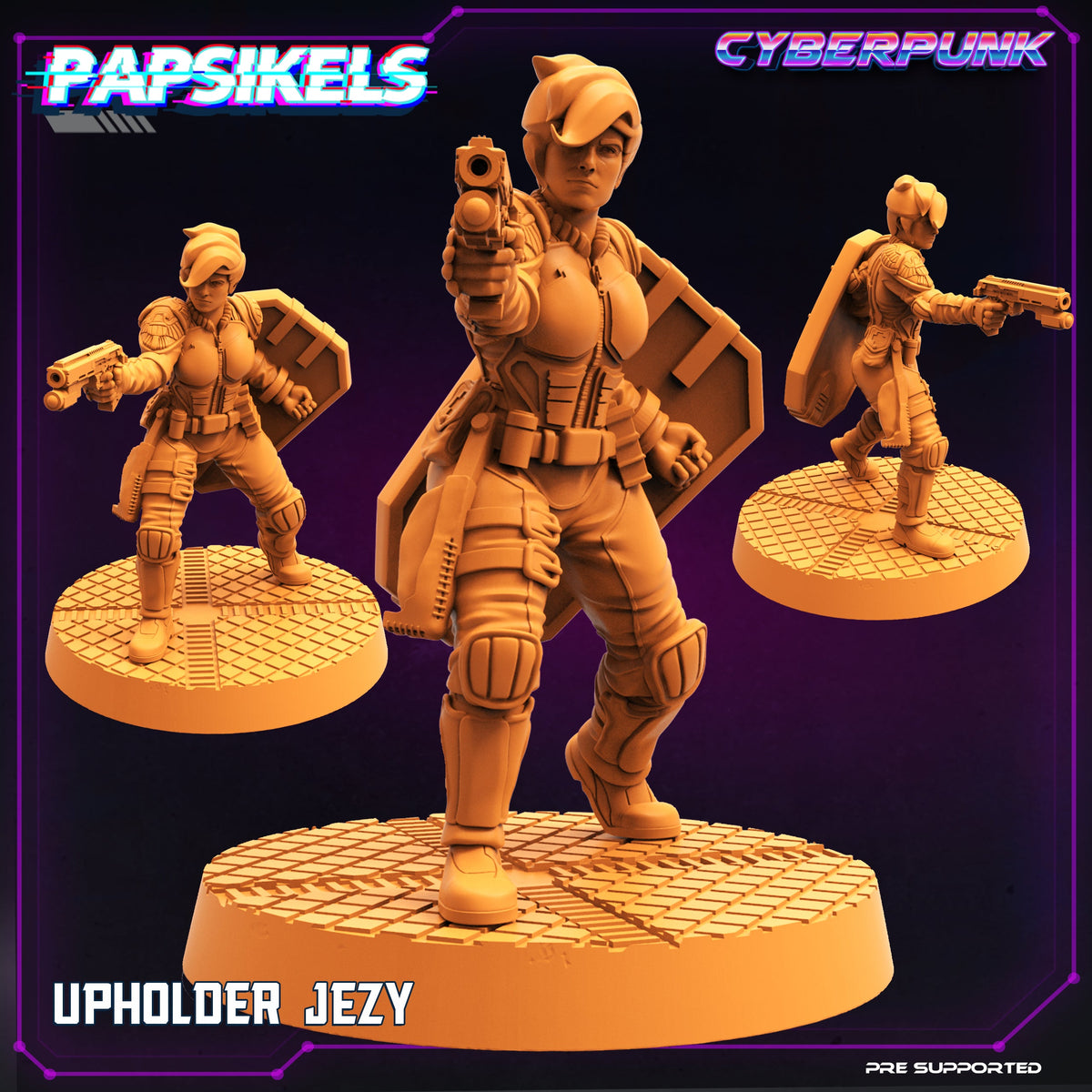 Upholder Jezy | Law Upholders Vol 2 | Sci-Fi Miniature | Papsikels ...