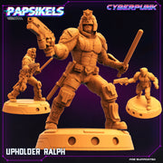 Upholder Miniatures | Law Upholders | Sci-Fi Miniature | Papsikels TabletopXtra