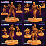 Upholder Miniatures | Law Upholders Vol 2 | Sci-Fi Miniature | Papsikels TabletopXtra