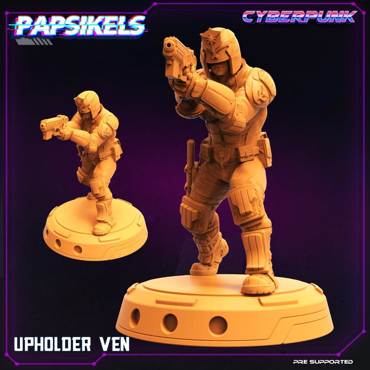 Upholder Ven | Law Upholders | Sci-Fi Miniature | Papsikels — TabletopXtra