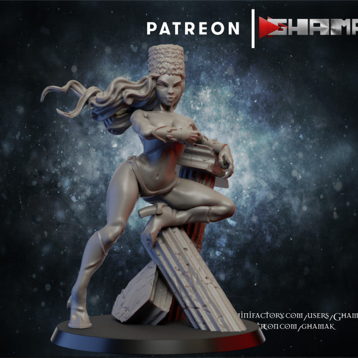 Vampire Pinup | Undead | Fantasy Miniature | Ghamak TabletopXtra