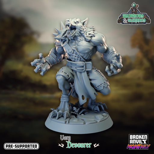 Varg Devourer | Warriors and Warrens | Tabletop RPG Miniature TabletopXtra
