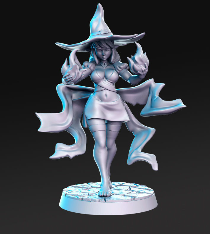 Veena | Classic JRPG Vol 1 | Fantasy Miniature | RN Estudio TabletopXtra