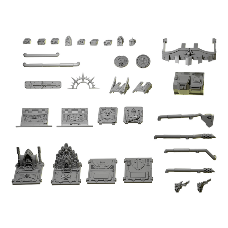 Vehicle Upgrade Kit | Eternal Pilgrims | Conversion Bits For 28mm 32mm Sci-fi Marines