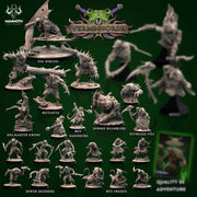 Verminhorde Miniatures (Full Set) | Fantasy Tabletop Miniature | Mammoth Factory TabletopXtra