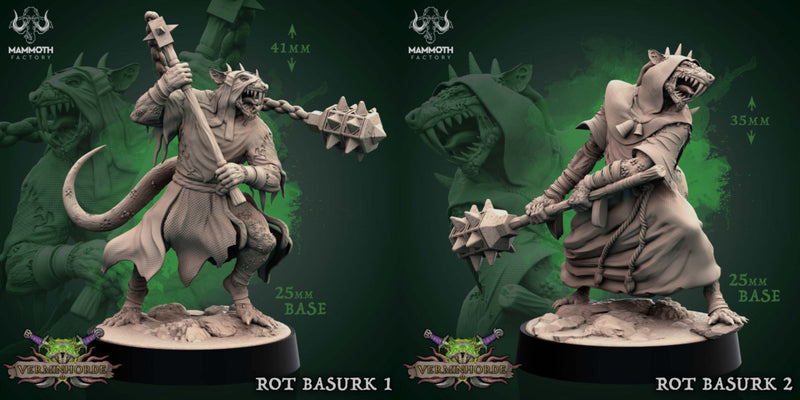 Verminhorde Miniatures (Full Set) | Fantasy Tabletop Miniature | Mammoth Factory TabletopXtra