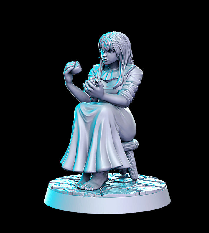 Violett | Peasants and Trades | Fantasy Miniature | RN Estudio TabletopXtra