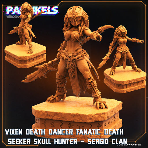 Vixen Death Dancer Fanatic | Sci-Fi Specials | Sci-Fi Miniature | Papsikels TabletopXtra