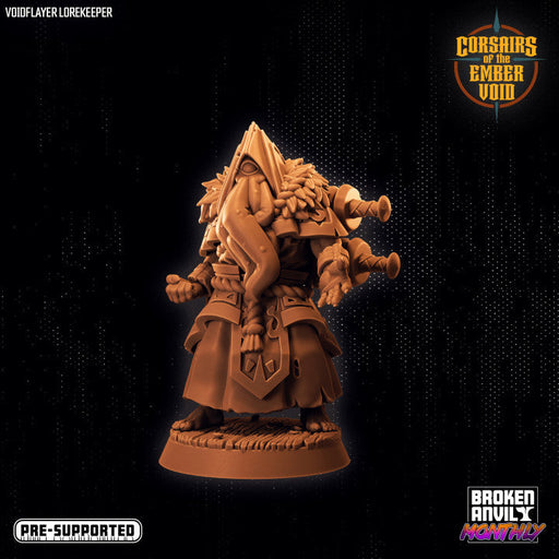 Voidflayer Lorekeeper | Corsairs of the Ember Void | Tabletop RPG Miniature TabletopXtra
