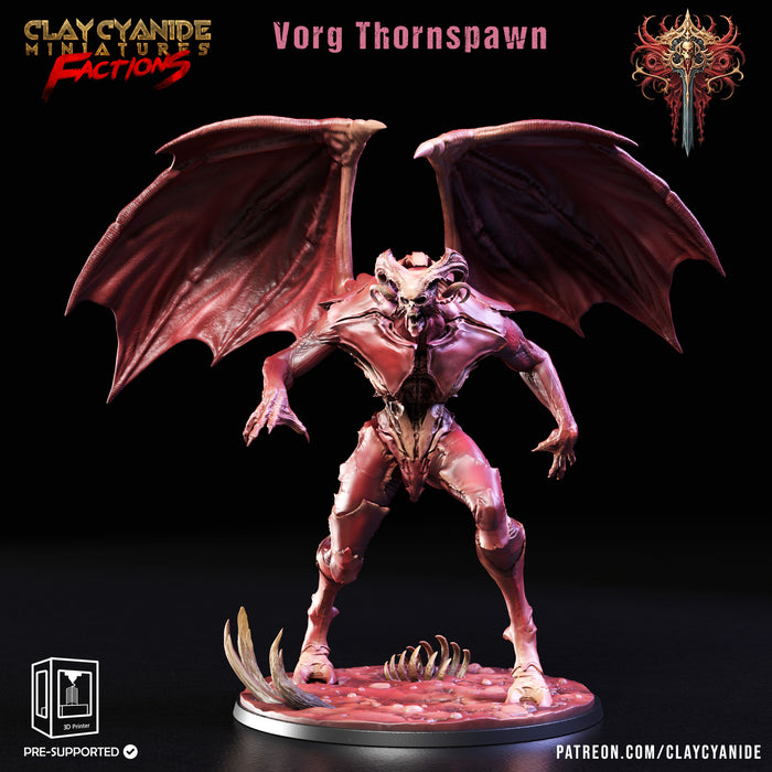 Vorg Thornspawn | Dreadblood Maulers | Fantasy Miniature | Clay Cyanide