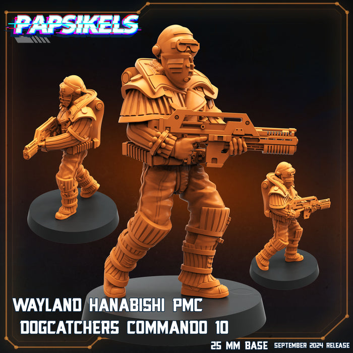 Dogcatcher Commando Miniatures | Aliens Vs Humans IX Remus | Papsikels