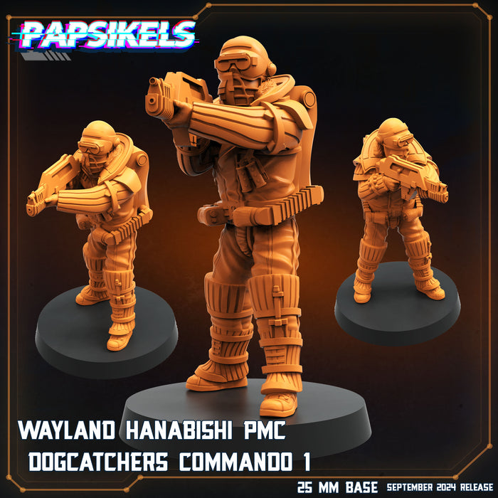 Dogcatcher Commando Miniatures | Aliens Vs Humans IX Remus | Papsikels