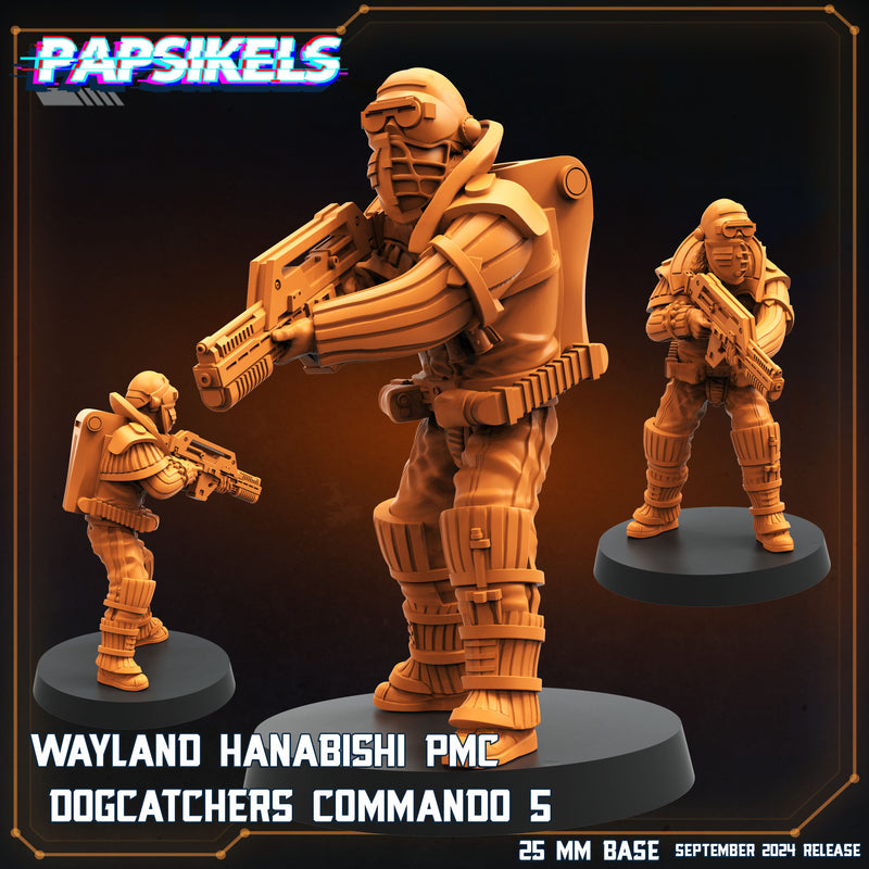 Dogcatcher Commando Miniatures | Aliens Vs Humans IX Remus | Papsikels