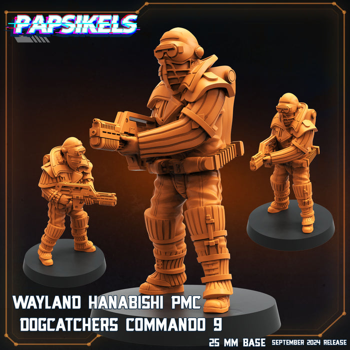 Dogcatcher Commando Miniatures | Aliens Vs Humans IX Remus | Papsikels