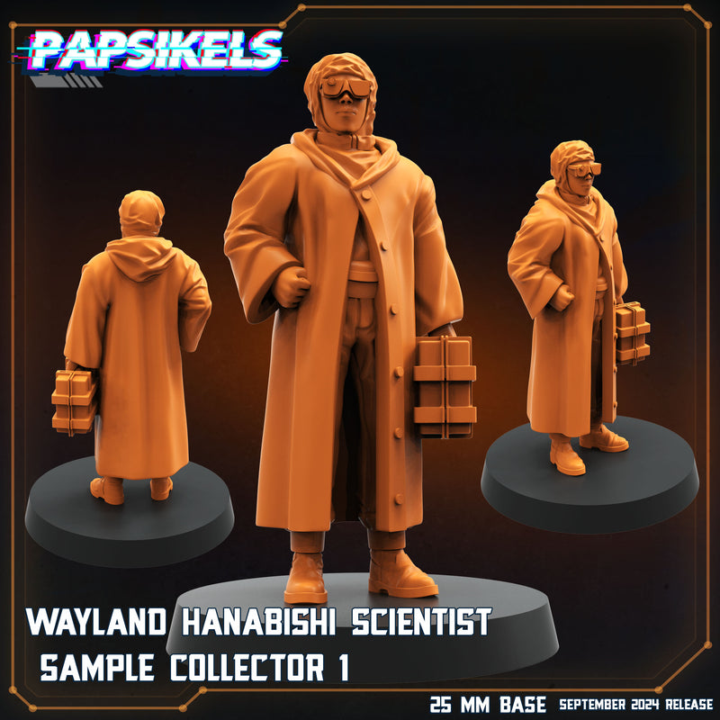 Scientist Sample Collector Miniatures | Aliens Vs Humans IX Remus | Papsikels