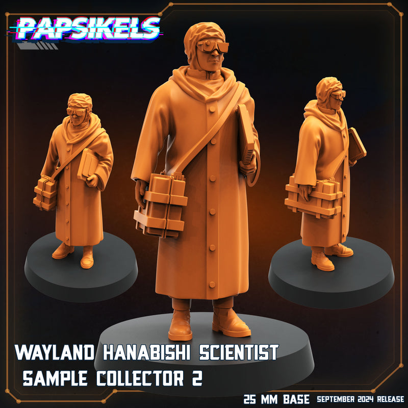Scientist Sample Collector Miniatures | Aliens Vs Humans IX Remus | Papsikels