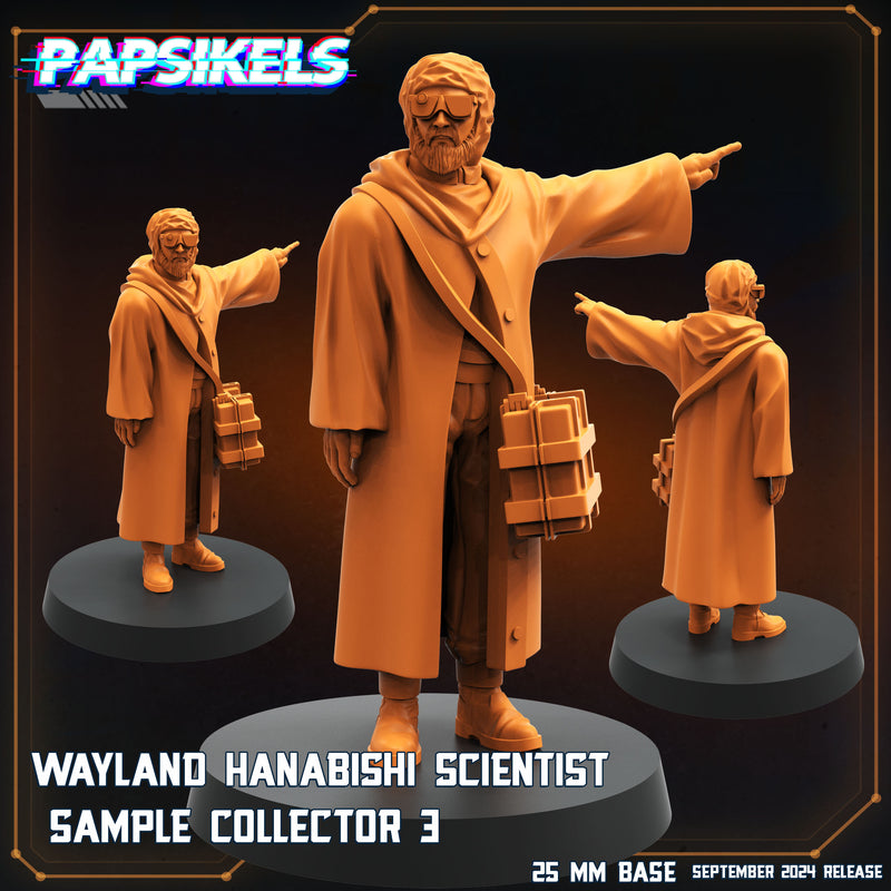 Scientist Sample Collector Miniatures | Aliens Vs Humans IX Remus | Papsikels