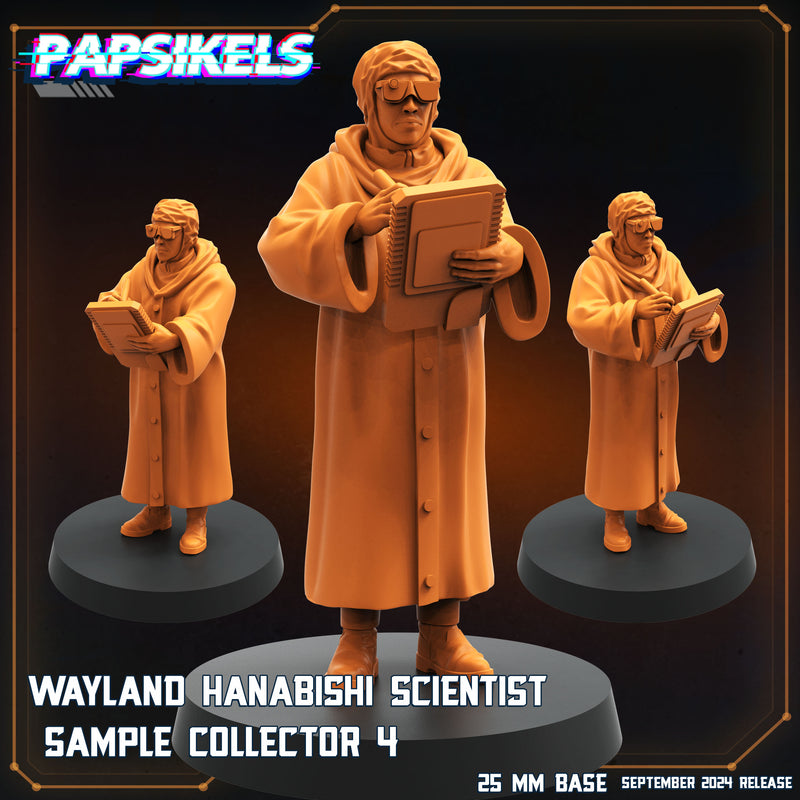 Scientist Sample Collector Miniatures | Aliens Vs Humans IX Remus | Papsikels