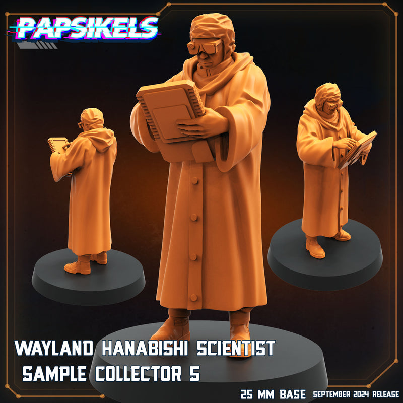 Scientist Sample Collector Miniatures | Aliens Vs Humans IX Remus | Papsikels