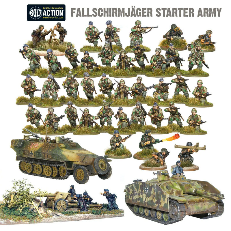 German Fallschirmjager Starter Army | Bolt Action