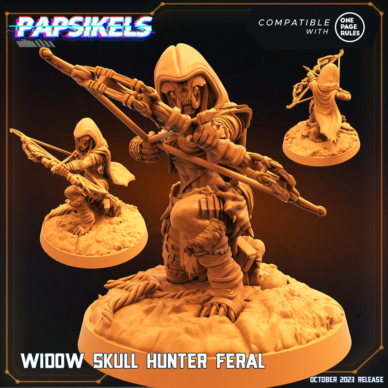Skull Hunters Miniatures (Full Set) | Sci-Fi Miniature | Papsikels