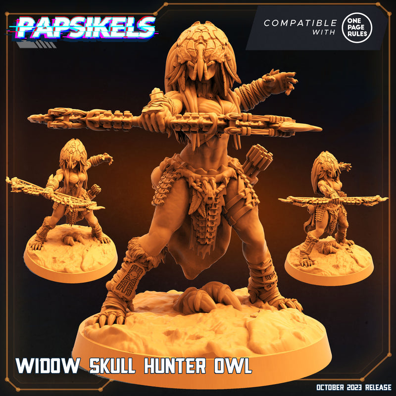 Skull Hunters Miniatures (Full Set) | Sci-Fi Miniature | Papsikels