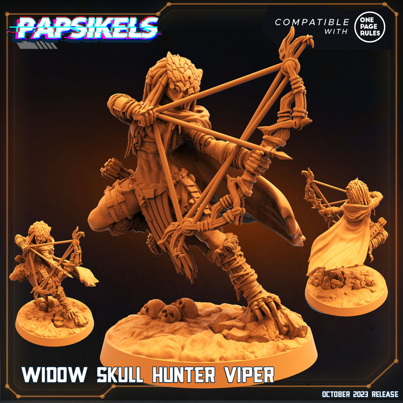 Skull Hunters Miniatures (Full Set) | Sci-Fi Miniature | Papsikels