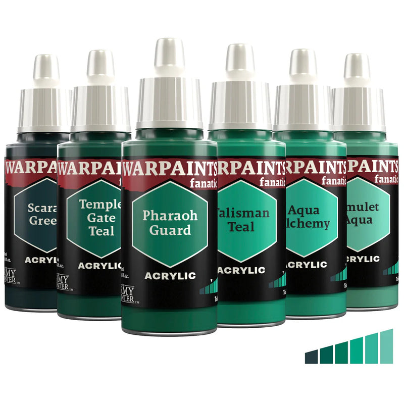 Teals Flexible Triad | Warpaint Fanatic 18ml Acrylic | The Army Painter