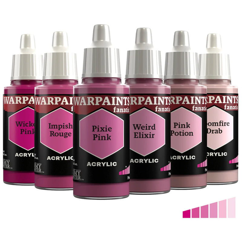 Pinks Flexible Triad | Warpaint Fanatic 18ml Acrylic | The Army Painter