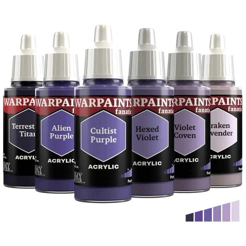 Purples Flexible Triad | Warpaint Fanatic 18ml Acrylic | The Army Painter