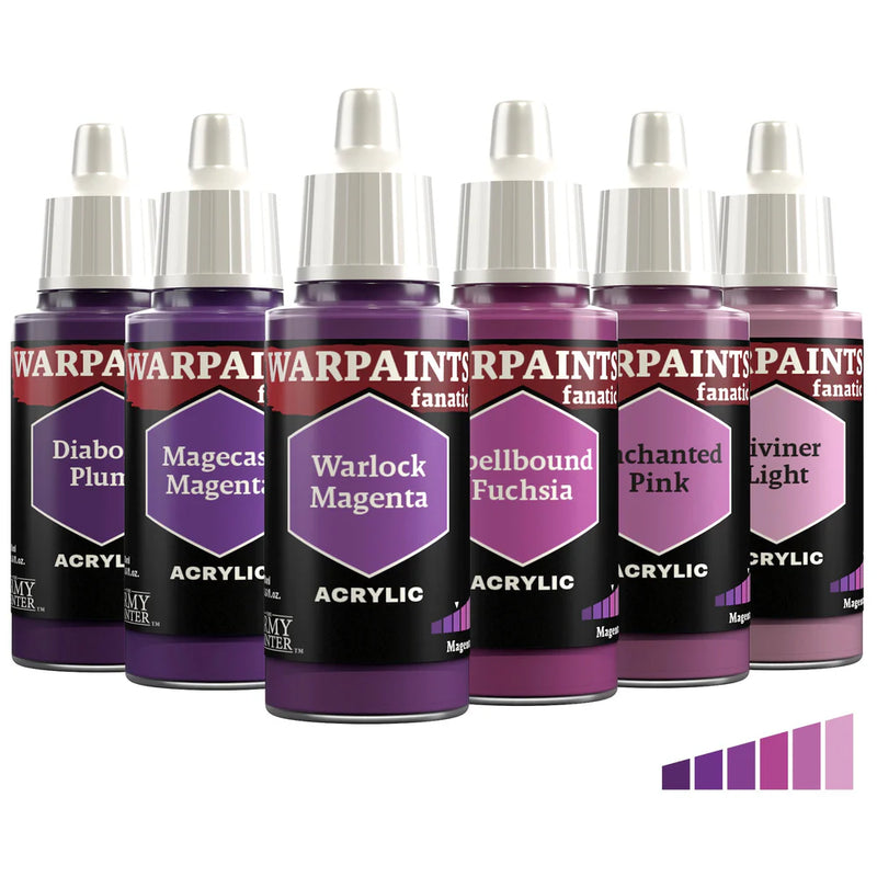 Magentas Flexible Triad | Warpaint Fanatic 18ml Acrylic | The Army Painter