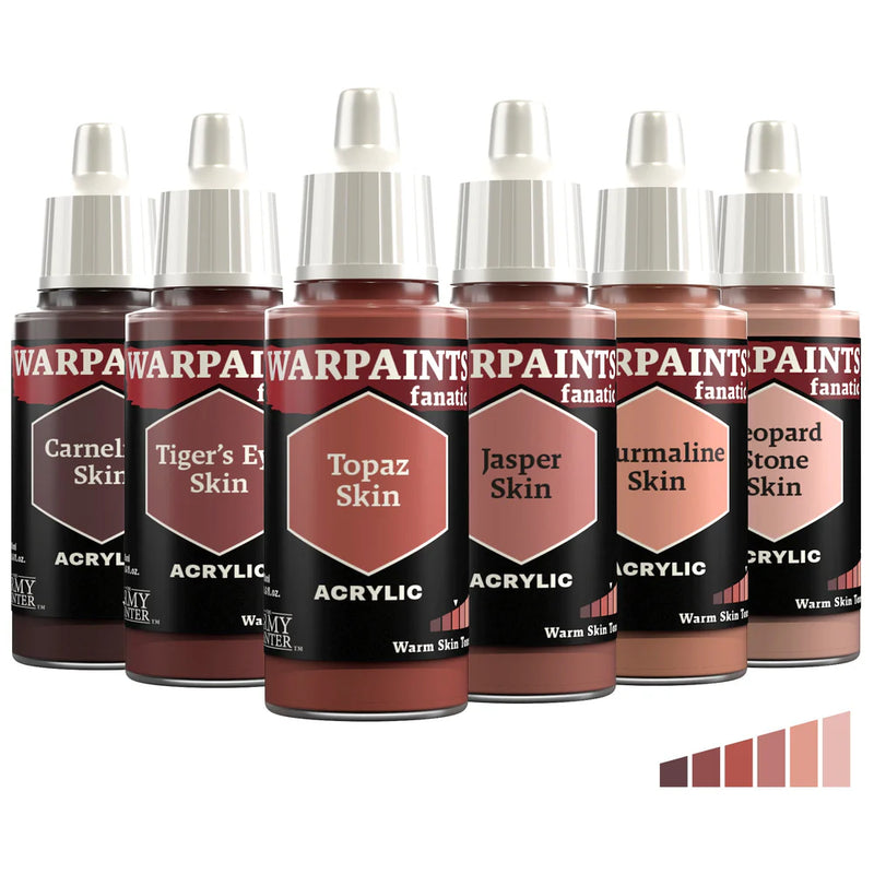 Warm Skin Tones Flexible Triad | Warpaint Fanatic 18ml Acrylic | The Army Painter