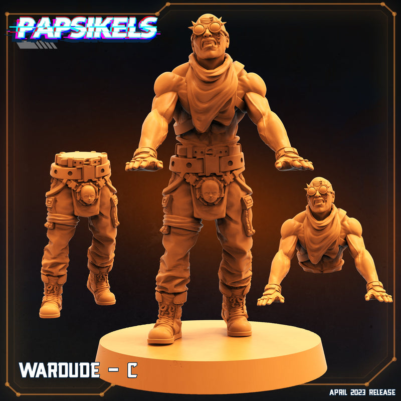 War Dude C | War Dudes | Sci-Fi Miniature | Papsikels TabletopXtra