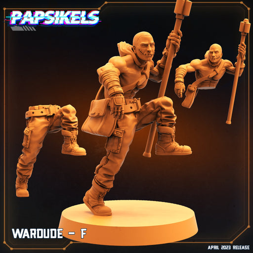 War Dude F | War Dudes | Sci-Fi Miniature | Papsikels TabletopXtra