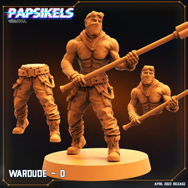 War Dude Miniatures | War Dudes | Sci-Fi Miniature | Papsikels TabletopXtra