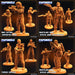 War Dudes Miniatures (Full Set) | Sci-Fi Miniature | Papsikels TabletopXtra