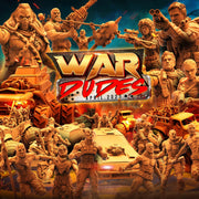 War Dudes Miniatures (Full Set) | Sci-Fi Miniature | Papsikels TabletopXtra