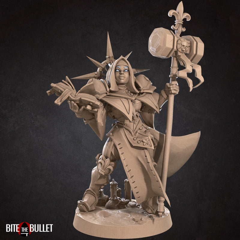 War Sister Adepta Veiled (Hammer) | Battle Sisters Part 2 | Fantasy Miniature | Bite the Bullet TabletopXtra